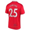 Maglia ufficiale Manchester United Sancho 25 Casa 2022-23 per Uomo